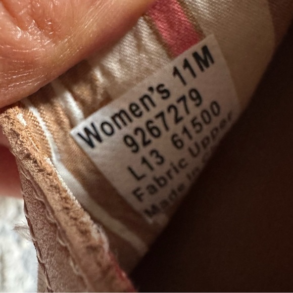 Sperry TopSider Danica Espadrille Slip On boat Shoes  Flats cream tan loafer 11 - Picture 9 of 10